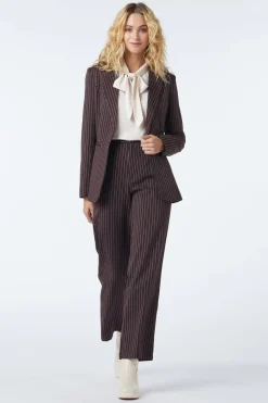 Abigail Pinstripe Blazer