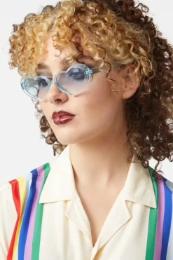 Acetate Heart Sunglasses