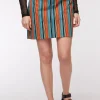 All Star Skirt -Teal/Orange