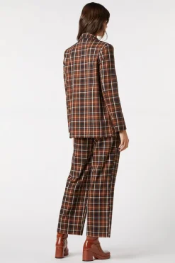 Amber Check Blazer