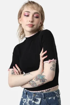 Ammabelle Knit Bow Top