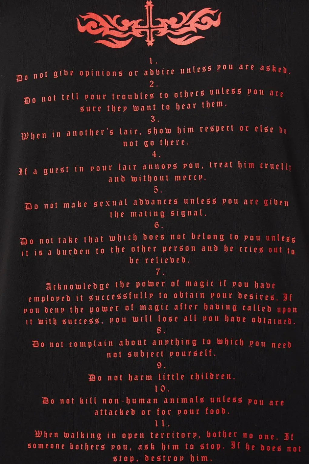 Angel Of Darkness Ruleprinttee