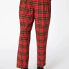 Arcana Tartan Pleat Pant