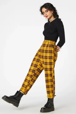 Arcana Tartan Pleated Pant