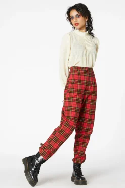 Arcana Tartan Pleated Pant