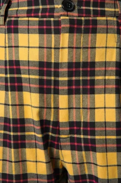 Arcana Tartan Pleated Pant