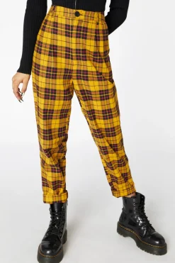 Arcana Tartan Pleated Pant