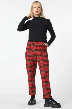 Arcana Tartan Pleated Pant