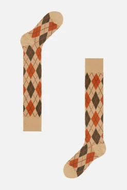 Argyle Knee Sock