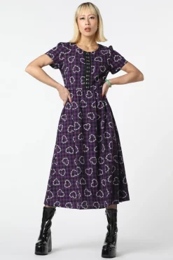 Barbed Heart Check Dress