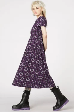 Barbed Heart Check Dress