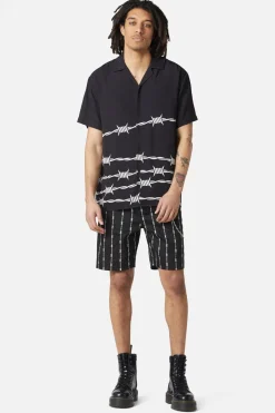 Barbed Wire Border Ss Shirt