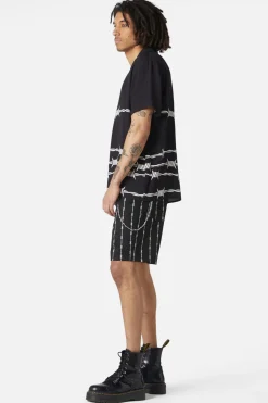 Barbed Wire Border Ss Shirt