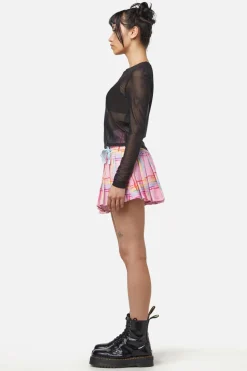 Basic Mesh Long Sleeve Top