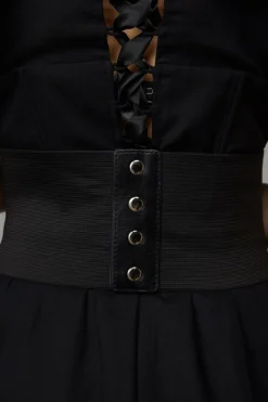 Bat Charm Corset Belt