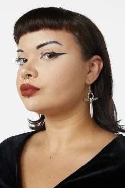 Bat Handle Sword Earrings