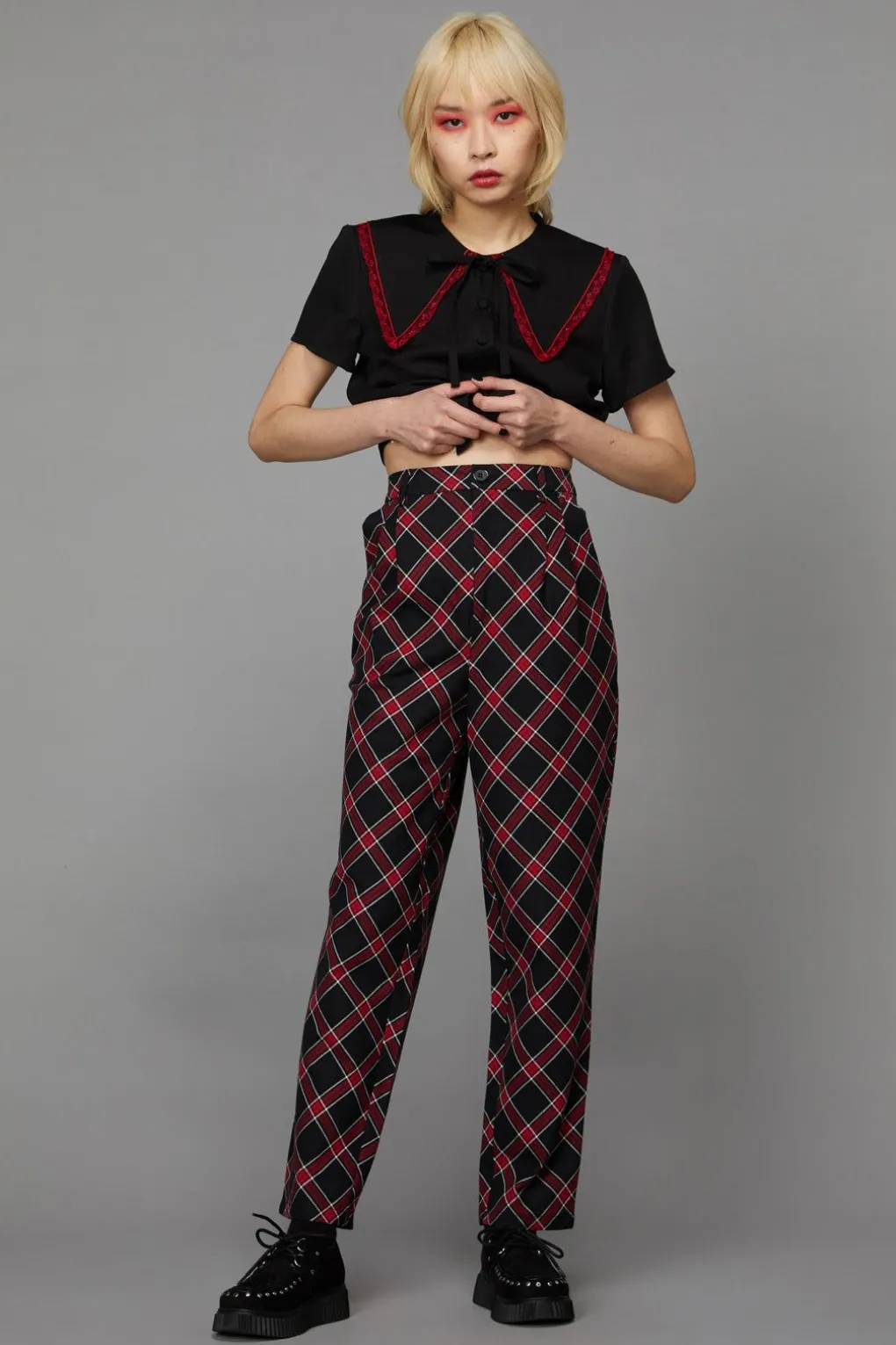 Batty Goth Tartan Pant