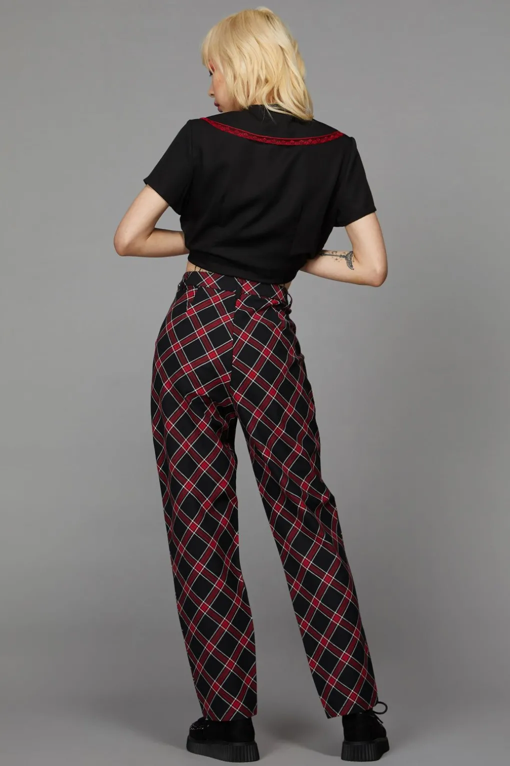 Batty Goth Tartan Pant