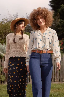 Bees U0026 Blooms Blouse