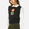 Belle Emb Knit Vest