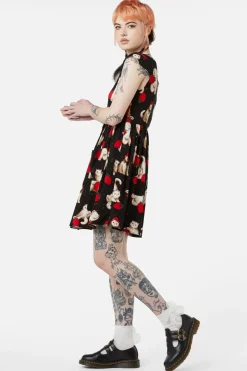 Berry Kitty Summer Dress