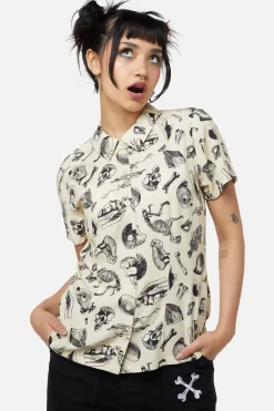 Body Fossils Printed Blouse