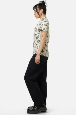 Body Fossils Printed Blouse