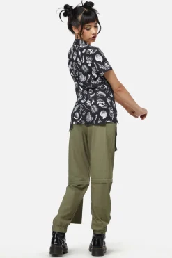 Body Fossils Printed Blouse