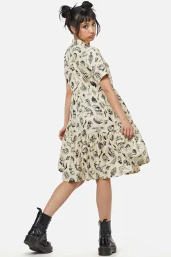 Body Fossils Printed Dress