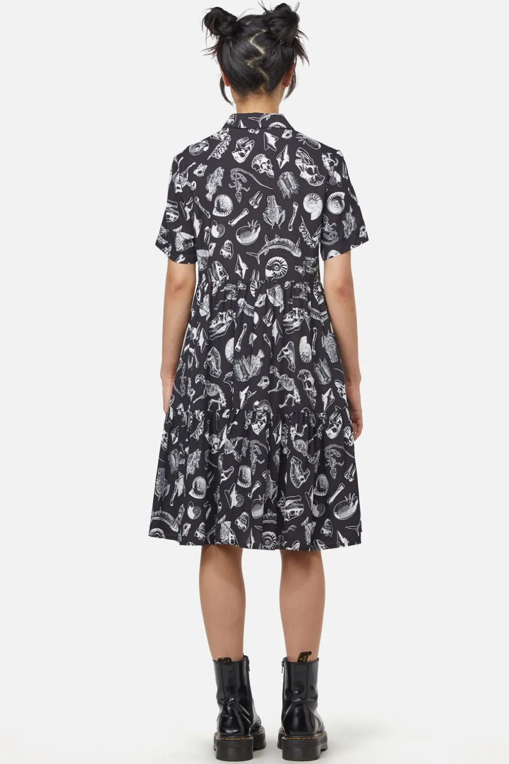 Body Fossils Printed Dress