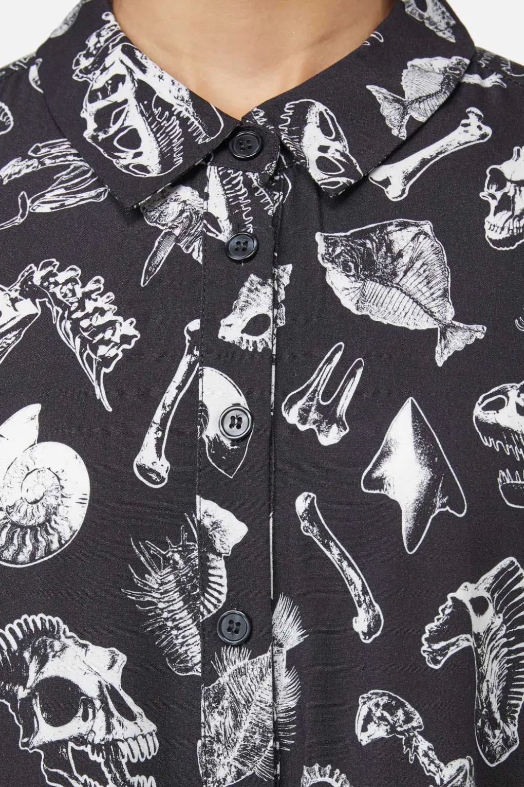 Body Fossils Printed Dress