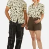 Body Fossils Printed Short Sleeve Shirt
