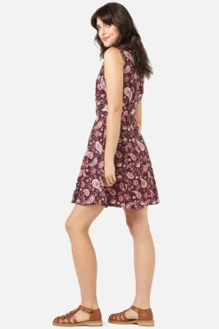 Boho Paisley Mini Dress