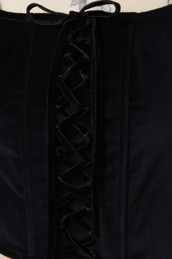 Boudoir Maid Velvet Corset
