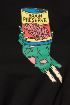 Brainz Boxy Crop Sweater