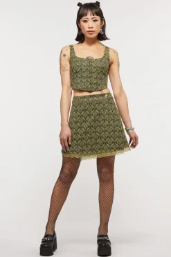 Brocade Lita Lace Skirt