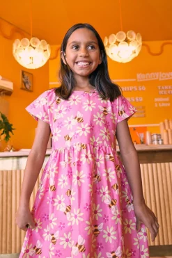 Busy Bees Kids Dress