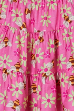 Busy Bees Kids Tiered Skirt