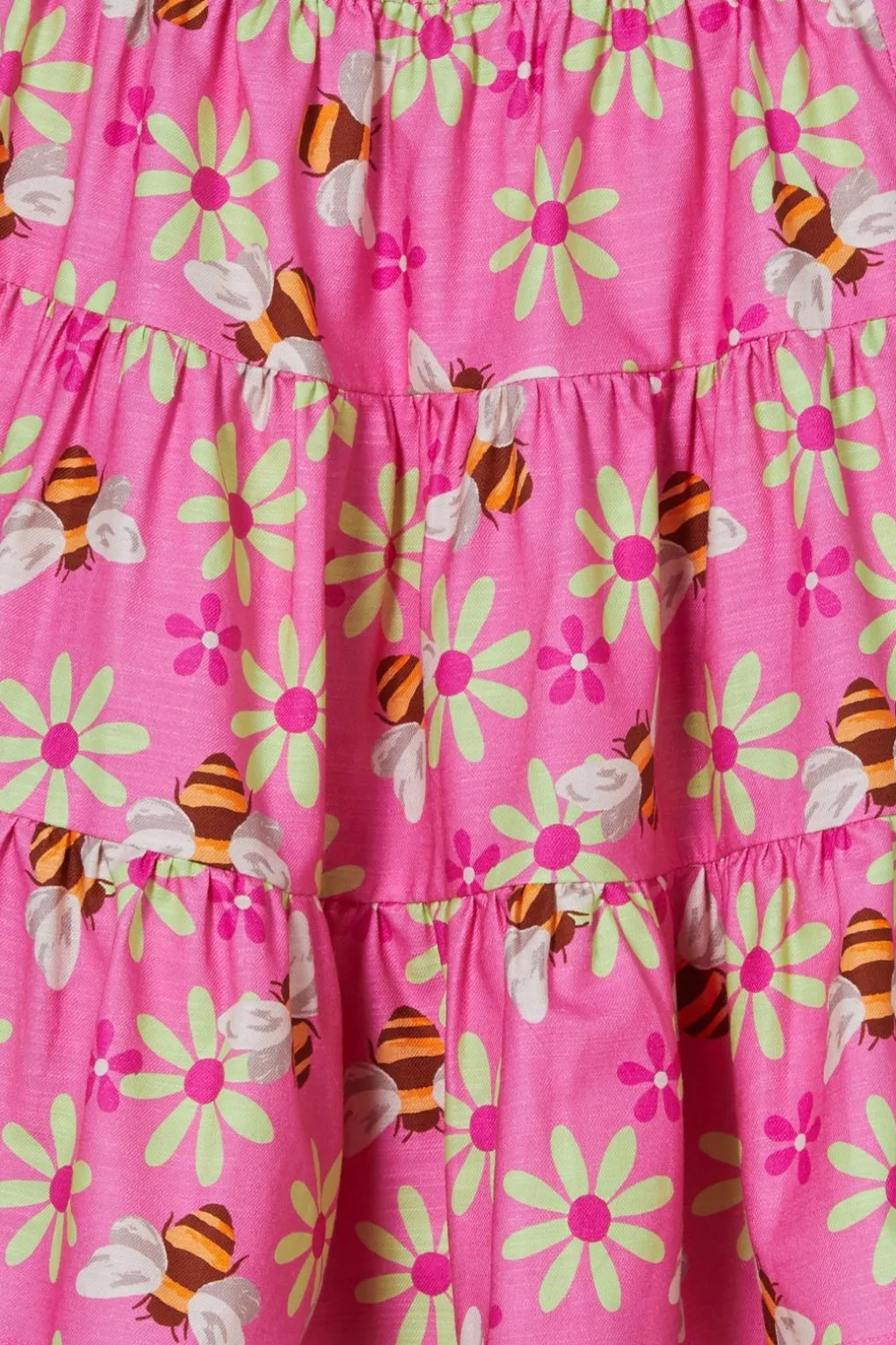 Busy Bees Kids Tiered Skirt
