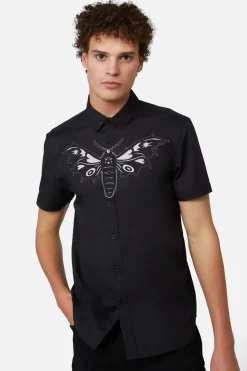 Butterfly Front Placement Shirt