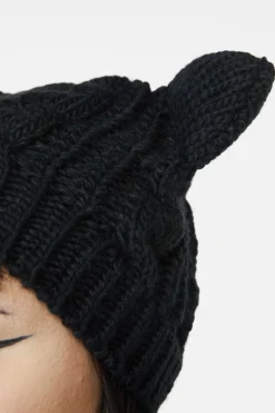 Cable Ears Beanie