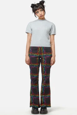 Cable Knit Mock Neck Top