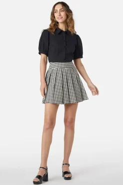 Callie Check Skirt