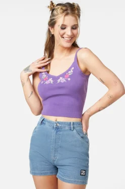 Caposhi Knitted Sleeveless Top