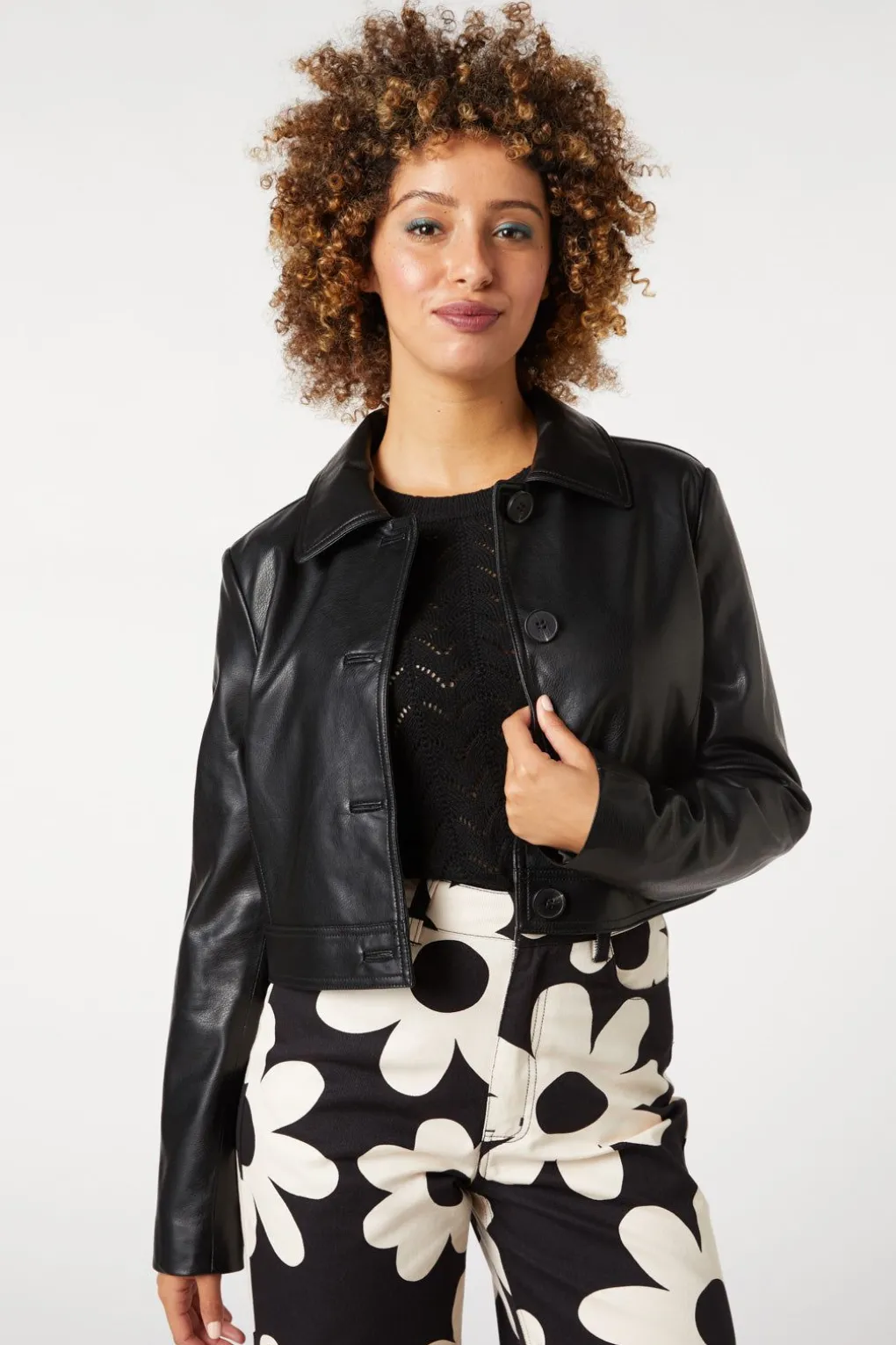 Cassidy Pleather Jacket