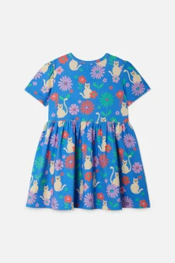 Cat Garden Kids Dress