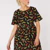Caterpillar Smock Dress