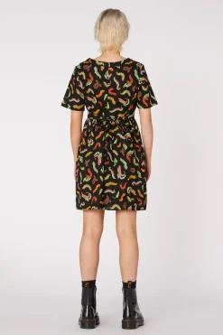 Caterpillar Smock Dress