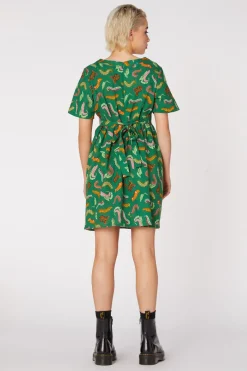 Caterpillar Smock Dress