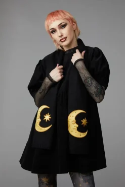 Celestial Applique Knit Scarf